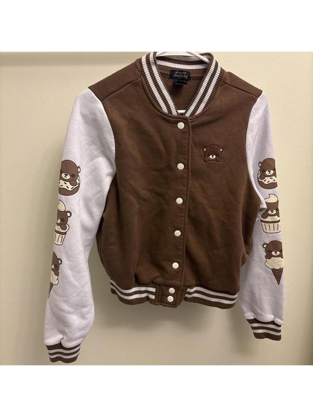 Sweet Society Women's Brown and Multi Jacket